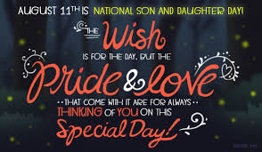 In the usa, national daughters day 2021 is celebrated on september 25, and the day is to celebrate the gift of daughters. 8 11 National Son And Daughter Day Postcard American Greetings