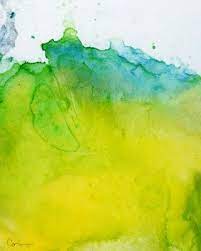 Painting Paintings And Art At Artist Rising Verde Amarillo Fondos