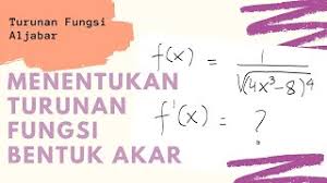 We did not find results for: Cara Mudah Menentukan Turunan Bentuk Akar Youtube