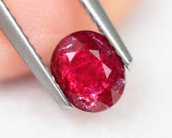 Unheated Ruby 1 00cts Natural Red Ruby Ak43 Natural Red Gems And Minerals Ruby