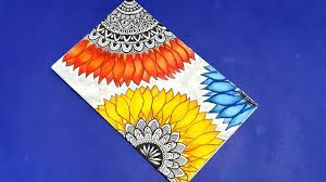 See more ideas about cardmaking, cards handmade, inspirational cards. Mandala Art Greeting Card How To Draw Mandala Art Sunflower Teachers Day Card Making Idea Youtube
