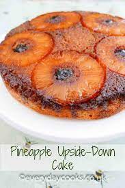 Pineapple Upside Down Cake Everyday Cooks Recipe Upside Down Cake Pineapple Upside Down Cake Cake Recipes Uk
