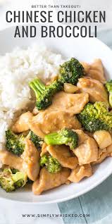 Chinese Chicken And Broccoli Better Than Takeout Simply Whisked Recipe Easy Chinese Recipes Chinese Chicken Chinese Chicken Recipes