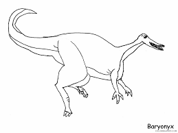 Book color coloring pencil baryonyx dinosaur. Dinosaurs Coloring Pages For Boys Baryonyx Printable 2020 0245 Coloring4free Coloring4free Com