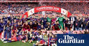 Sigue todas las noticias, resultados, clasificaciones, equipos y retransmisiones en directo en marca.com. Jordi Alba And Neymar Secure Barcelona Copa Del Rey Victory Copa Del Rey The Guardian