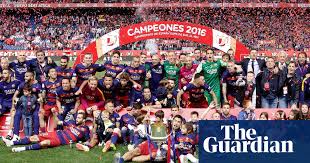 Jordi Alba And Neymar Secure Barcelona Copa Del Rey Victory Football The Guardian