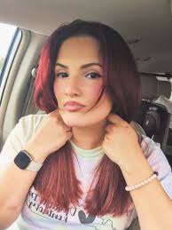 Amelia Bangs with Ginger Hair