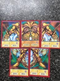 All cards are in english and are 100% legitimate. My Anime Exodia Cards Yugioh