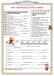 Past Continuous Or Past Simple Learn English Teaching English English Lessons