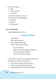Rencanan pelaksanaan pembelajaran (rpp) tematik nama sekolah : Bahasa Indonesia 2