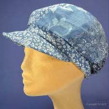 Casquettes gavroche en patch bleu-achat gavroche d'été femme