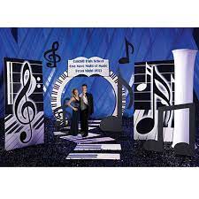 Music theme birthday music themed parties themed weddings grad parties birthday parties cake pops bolo musical party food themes music party decorations. A Night Of Music Prom Ideas Event Ideas Decorations