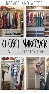 Diy Closet Makeover Closet Makeover Diy Bedroom Makeover Before And After Closet Makeover