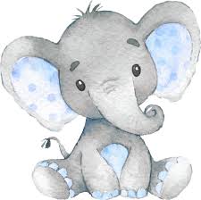 Baby Shower Baby Elephant Clipart Black And White Invitacion El Muchacho Azul Baby Shower Del Elefante Asperja Zazzle Com Elephant Nursery Prints Baby Elephant Drawing Elephant Baby Boy