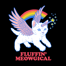 Fluffin Meowgical Art Art Prints Canvas Prints