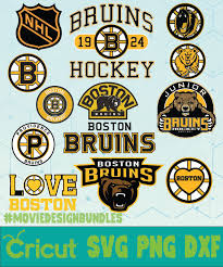 The franchise was founded in 1924. Boston Bruins Nhl Bundle Logo Svg Png Dxf Movie Design Bundles