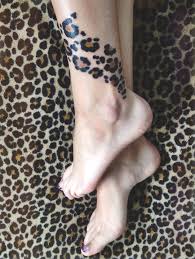 The rocker debuted the ink in an instagram selfie monday, where the word cameron can be seen scrawled below his collarbone. Image Result For Pictures Of Cameron Diaz S Tattoo From The Movie The Counselor Cheetah Print Tattoos Leopard Print Tattoos Leopard Tattoos