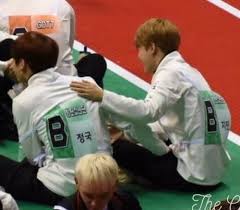 Jikook Crotch Grab