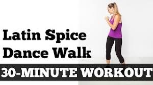 30 minute latin e walk walking