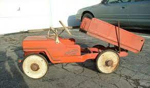 Dump Truck Pedal Car Pedal Cars Vintage Pedal Cars Tiny Cars