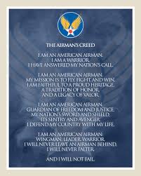 United States Air Force Airman S Creed United States Air Force Air Force Mom Air Force Basic Training