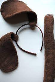 Reserved Listing 2 Kids Puppy Ears And Tails Dog Costumes For Kids Diy Dog Costumes Puppy Costume For Kids