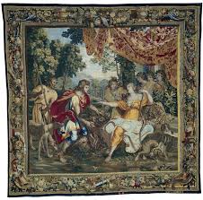 The Offering Of The Boar S Head From The Story Of Meleager And Atalanta The Art Institute Of Chicago Art Art Institute Of Chicago Tapestry
