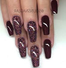 Black And Red Acrylic Nail Ideas 