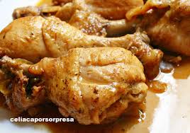 5 jamoncitos de pollo harina 1 cebolla 2 dientes de ajo 1 vaso de caldo de pollo 1 lata de cerveza 1 cucharadita de pimentón perejil sal pim. Jamoncitos De Pollo A La Cerveza Olla Expres Celiaca Por Sorpresa