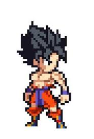 Pin De 陈杰 陈 En Goku Dibujos En Pixeles Dibujos Pixelados Dibujos En Cuadros