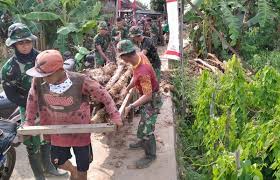 Berkat Proyek Tmmd Tni Warga Kini Mudah Melintasi Jalan Sarang Burung Di Kabupaten Hsu Bebas Baru