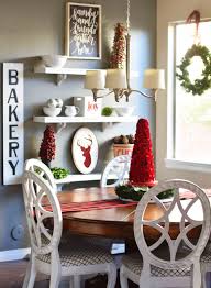 The open shelves in my homey breakfast room are a focal point, where the decor on the open shelves gets changed several times each year, so they'll make a great example to use today. Christmas Decor Ideas Modern Honey