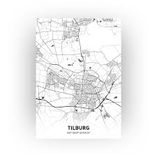 De tilburgse kermis is de grootste kermis in de benelux. Poster Van Tilburg Printmijnstad