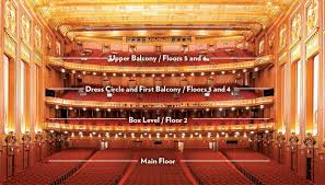 Types Of Seating Seating Charts Lyric Opera Theater Seating