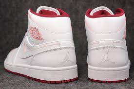 Jordan 1 Retro Mid White Gym Red Black Air Jordan 1 One Mid 554724 103 White Gym Red Black Ds Size 9 Ebay Casual Sneakers Air Jordans Sneakers White