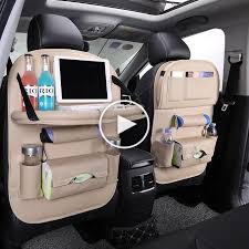 car back seat organizer in 2020 car seat organizer cute car accessories leather car seats
