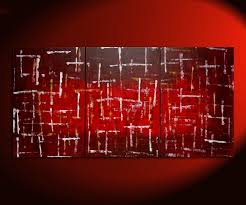 There's nothing like a bit of vintage to add an unparalleled charm to any design scheme. Office Art Large Red Burgundy Modern Abstract Painting Original Textured Art Huge Urban Art Big Custom Version 72x36 Art By Nathalie Van