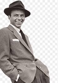 Hombre sosteniendo su sombrero en fondo negro, frank sinatra de pie,  estrellas de la música, Frank Sinatra png | PNGEgg