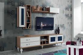 Evmo Riga Tv Unitesi Mese Aytasi Ev Oturma Odasi Mobilya Modern Mobilya