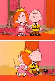 Linus stands next to charlie brown and says, look, charlie brown. The Little Red Haired Girl It S Your First Kiss Charlie Brown 1977 Charlie Brown And Snoopy Charlie Brown Snoopy Love