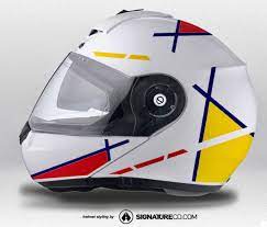 Schuberth C3 Pro Helmet Vector Germany Flag Series Signature Custom Designs Helmet Design Style Kit Helmet