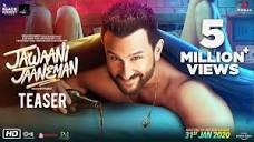 Jawaani Jaaneman - Teaser | Saif Ali Khan | Tabu | Alaya F | Nitin ...