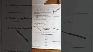 Klaviertastatur stimmhebel befestigungswerkzeug piano keyboard. Arbeitsblatt Was Weisst Du Uber Blasinstrumente Youtube