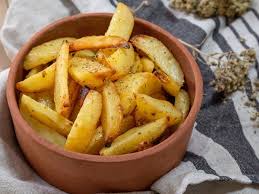 Patates Au Four A La Grecque Patates Sto Fourno Patate Au Four Recettes De Cuisine Alimentation