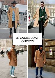 Camel coat with a bowtie and waistcoat. 23 Chic Camel Coat Outfit Ideas For Men Styleoholic