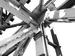 Actual photo of the potential fatigue critical structural node of the...