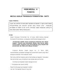 Selasa, september 01, 2020 must joko 1 comment. Doc Modul Kasus Transaksi Pendapatan Skpd Perdanabangun Pusaka Academia Edu
