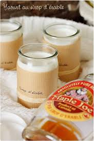 C Est Tres Rare Que J Achete Du Sirop D Erable Mais Arrivee Au Rayon Miel Je Suis Tombee Dessus Ca M A Recette Yaourt Avec Yaourtiere Recette Yaourt Yaourt