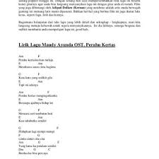 Lyrics for sayang maafkan aku by syafiq farhain. Lirik Lagu Perahu Kertasku Mocca