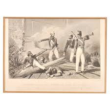 Lithograph On Indian Rebellion Of 1857